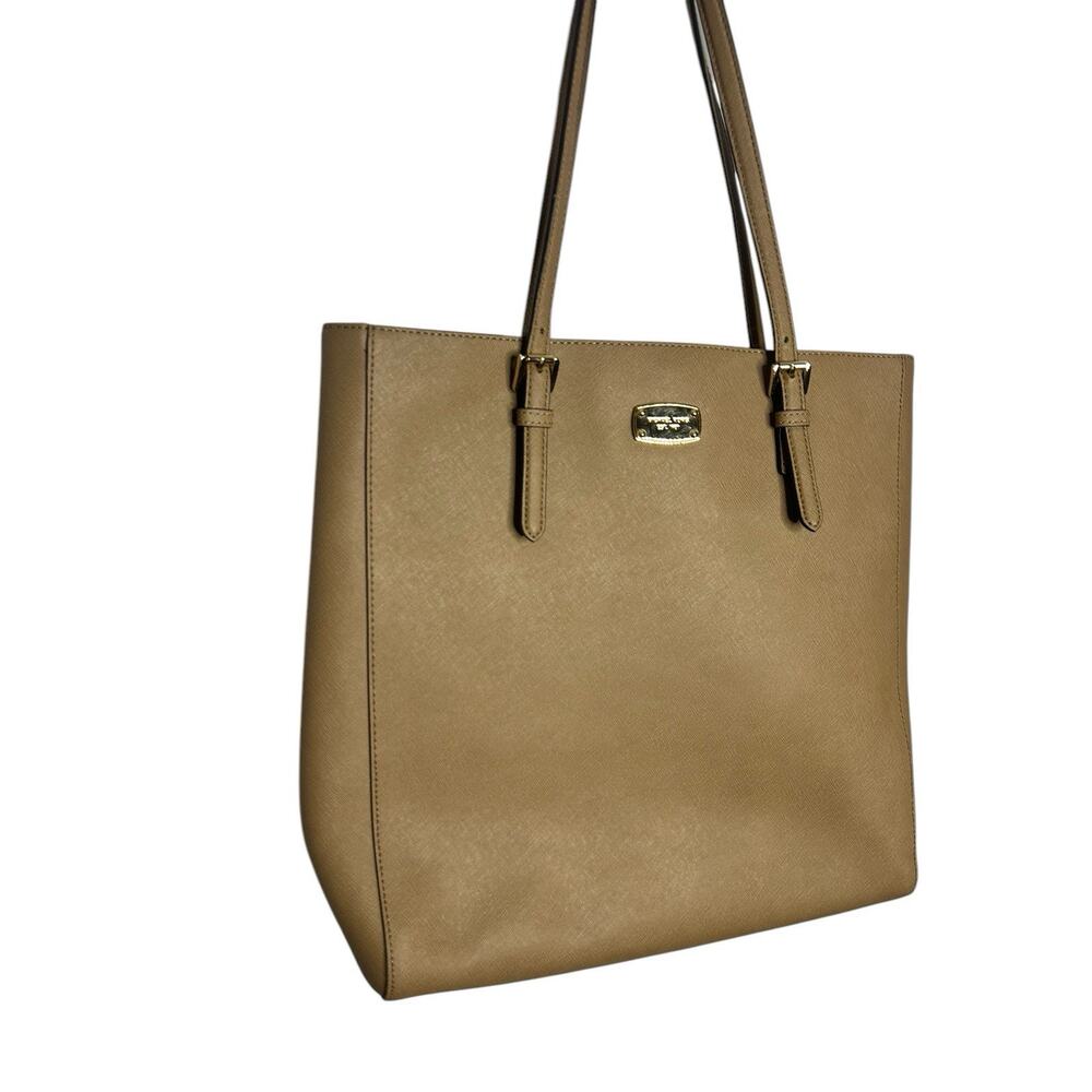 Michael Kors Jet‎ Set Travel NS Safiano Leather Tote Handbag Purse Luggage - Picture 2 of 7